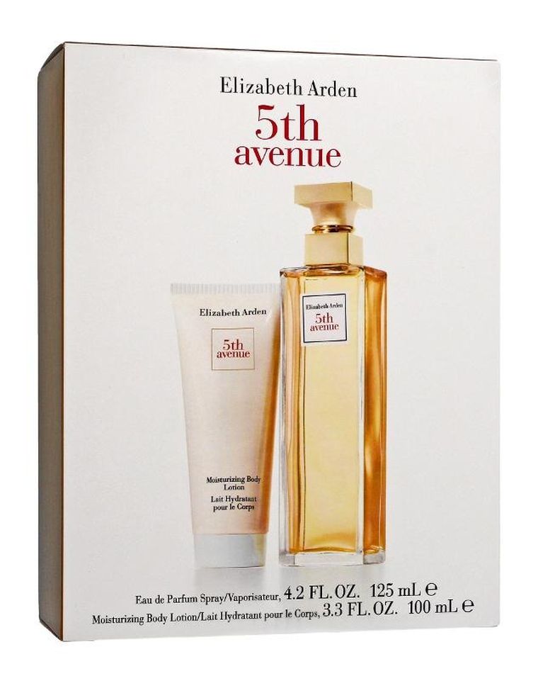 Elizabeth Arden, 5th Avenue, zestaw prezentowy, woda perfumowana, 125 ml + lotion do ciała, 100ml