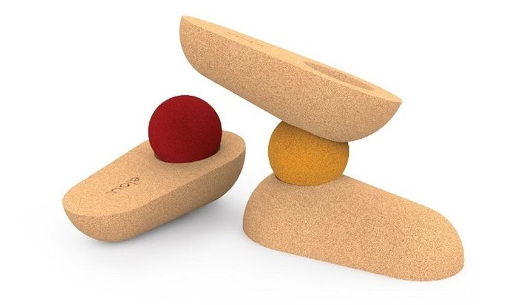 Elou, Łezki, ekologiczne klocki korkowe, układanka