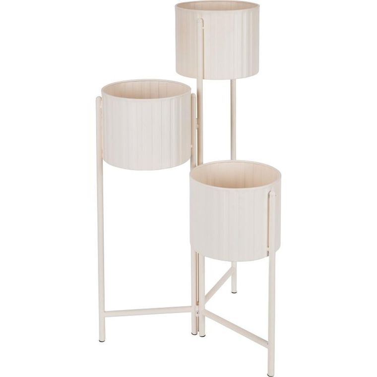 Emako, Viko, kwietnik loftowy na 3 doniczki, metalowy