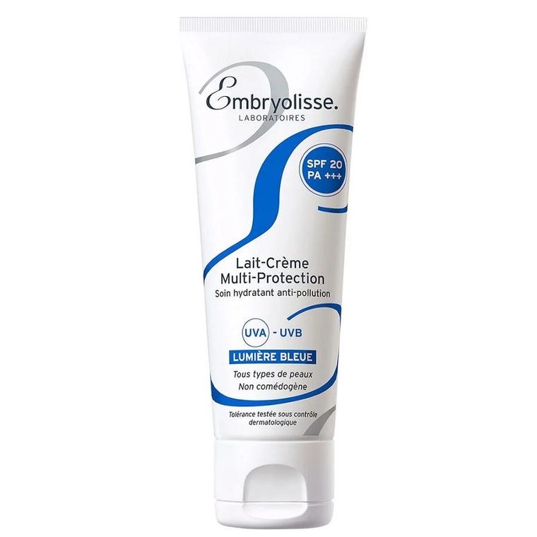 Embryolisse, Lait-Creme Multi-Protection SPF20, nawilżający krem do twarzy z filtrem, 40 ml