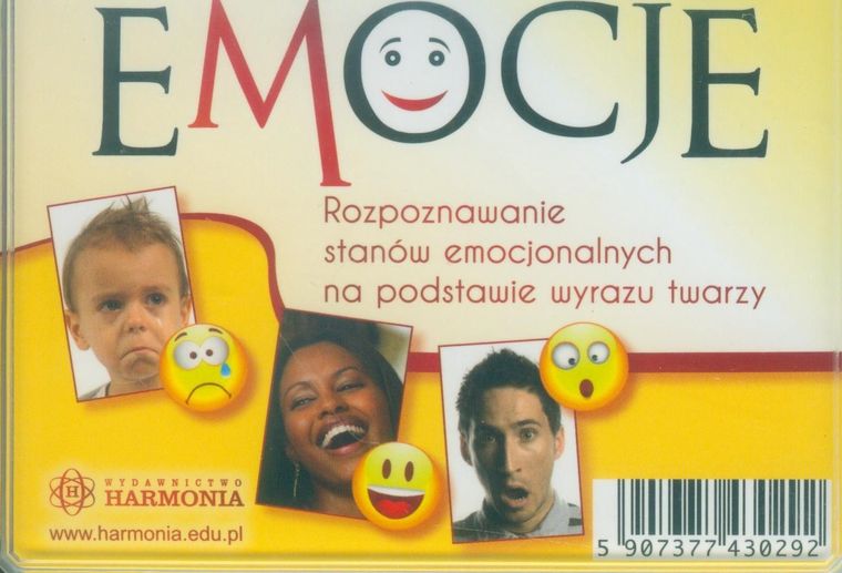 Emocje. Rozpoznawanie stanów emocjonalnych na podstawie wyrazu twarzy. Karty