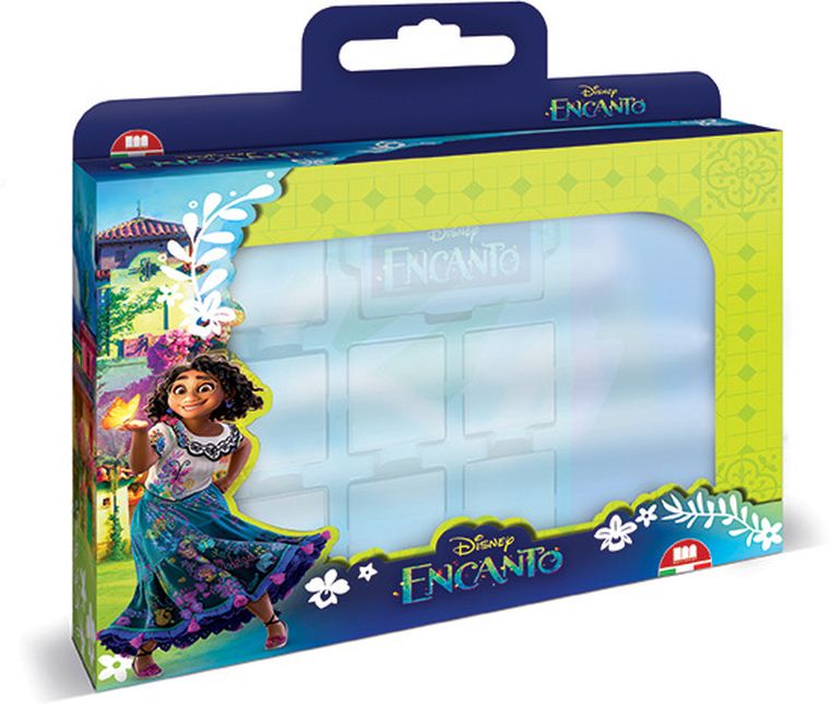 Encanto, pieczątki w walizce