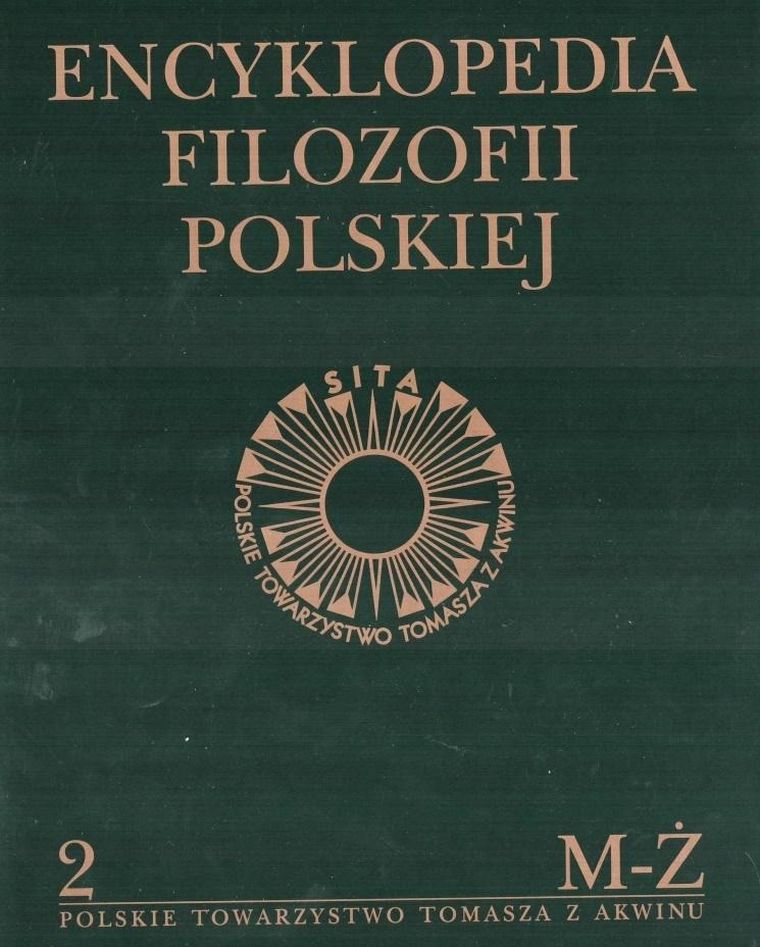 Encyklopedia Filozofii. Tom 2. M-Ż