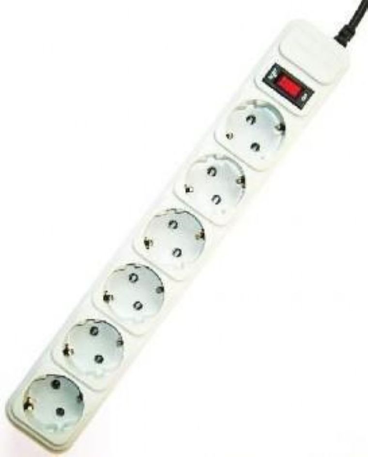 Energenie, listwa zasilająca, SPG6-B-6C, 1,8 m, szary