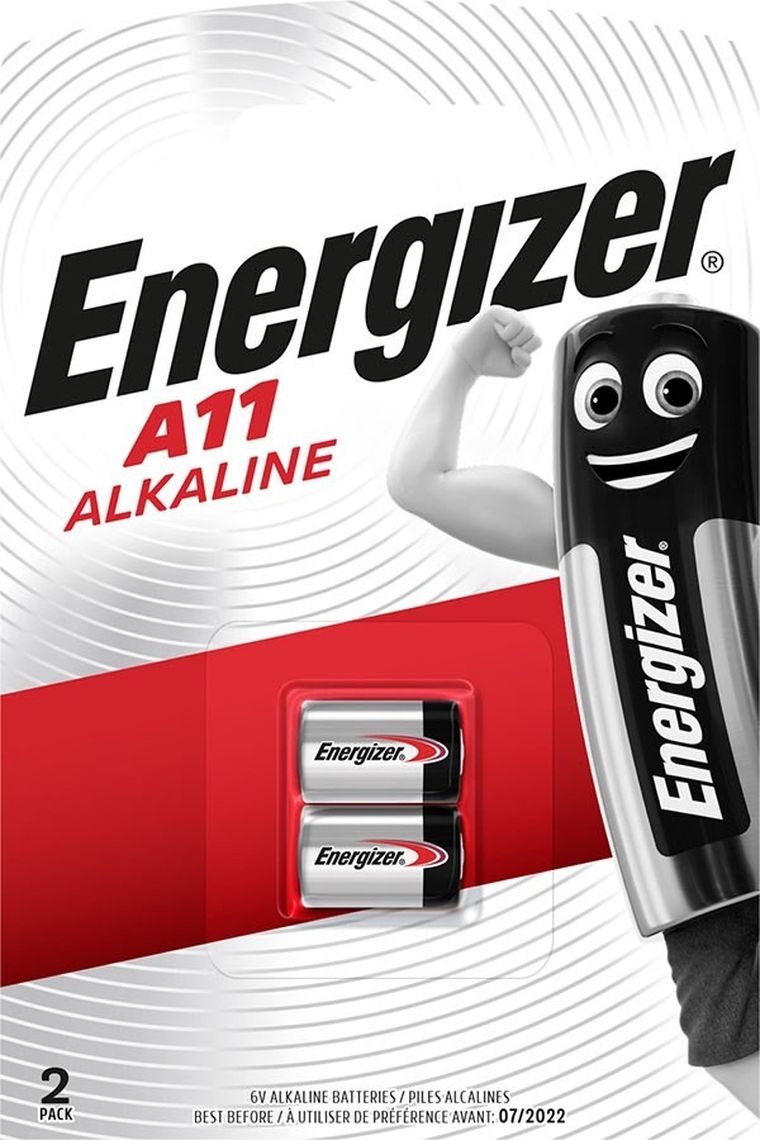 Energizer, Alkaline, baterie specjalistyczne, E11a 6v, 2 szt.