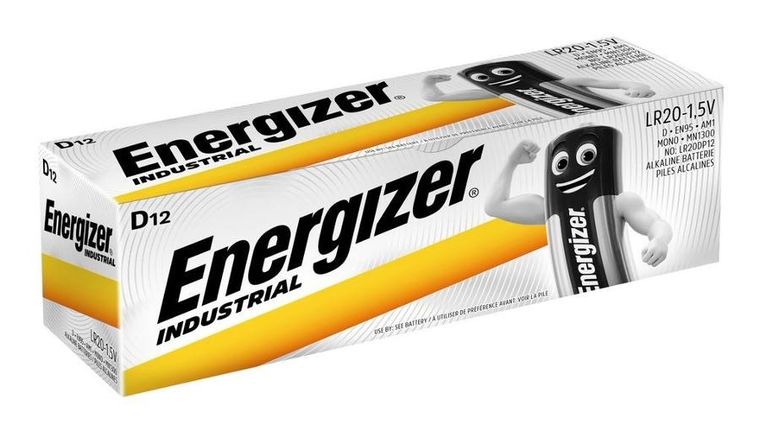 Energizer, baterie Industrial Pro D LR20 1,5v 12 szt.
