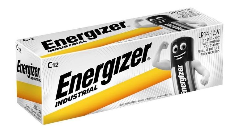 Energizer, Industrial Pro, bateria LR14 C R14 1,5v, 12 szt.