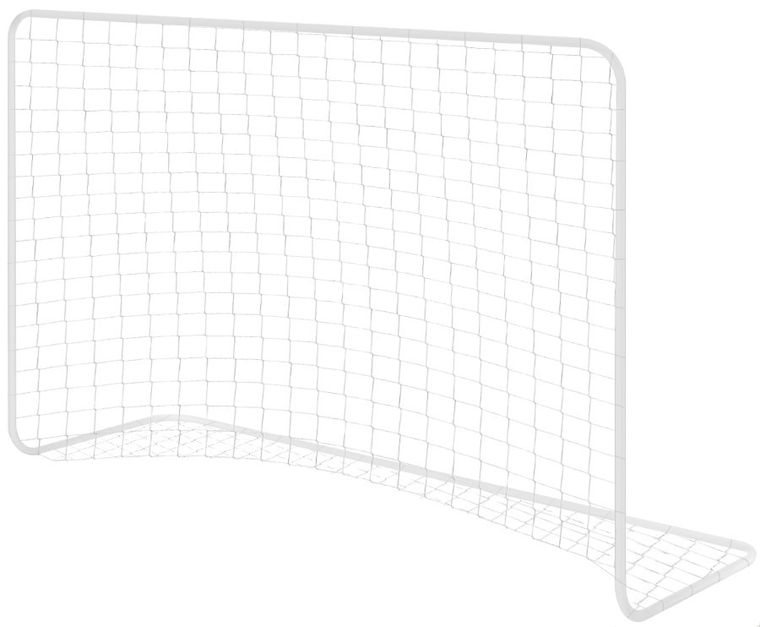 Enero, bramka piłkarska, biała, 182-122-61 cm