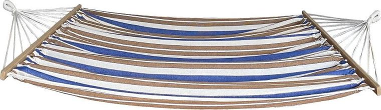 Enero, Camp, hamak ogrodowy z drążkiem, 2 osobowy, 200-150 cm