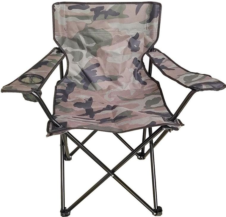 Enero, Camp, krzesło turystyczne, camuflage, 50-50-80 cm