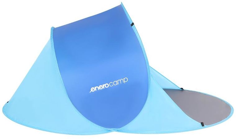 Enero, Camp, namiot plażowy, samorozkładający, granatowo-niebieski, 190-120-86 cm