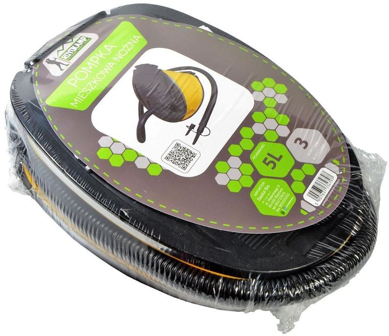 Enero Camp, pompka nożna do materacy, 3l