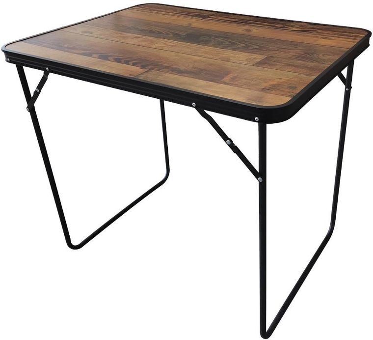 Enero camp, stolik turystyczny składany kempingowy, drewno, 80-60-70 cm