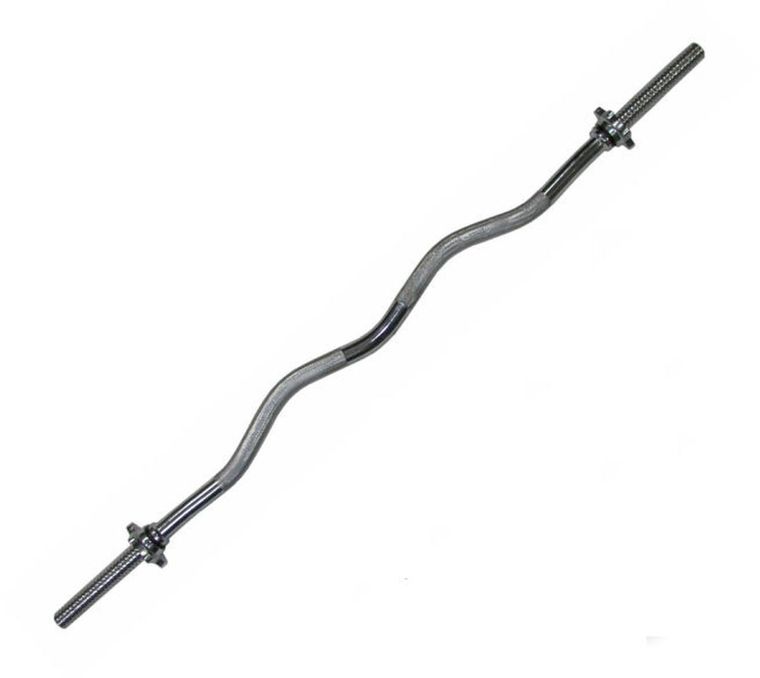 Enero Fit, gryf lekko łamany, 120 cm, ⌀25,4