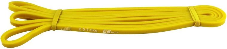 Enero Fit, guma, taśma oporowa, 2,5-7,5 kg, żółta