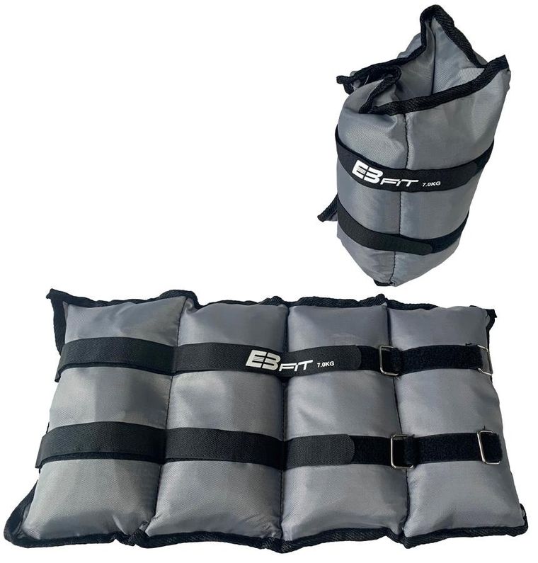 Enero fit, obciążenie na przeguby, szare, 14 kg, 2-7 kg