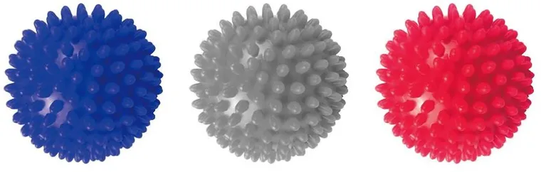 Enero fit, piłeczki jeżyki do masażu, 7 cm, 3 szt.