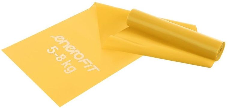 Enero fit, taśma treningowa do ćwiczeń pilates, 2000-150-0,25mm 5-8kg, żółta