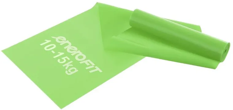 Enero fit, taśma treningowa do ćwiczeń pilates, 2000-150-0,40mm, 10-15kg, zielona