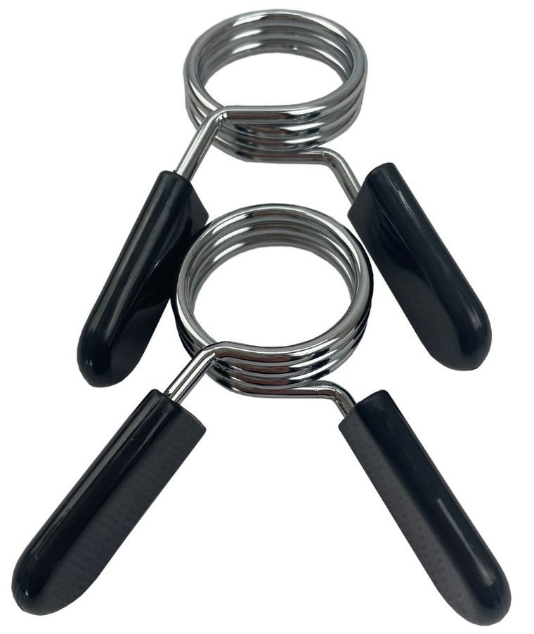 Enero Fit, zaciski na gryf, sprężynowe, 30 mm, 2 szt.