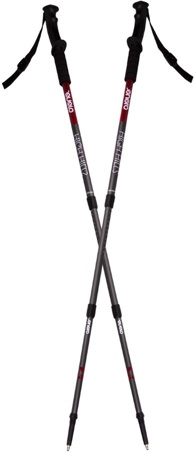 Enero, High Hills, Kije Trekkingowe z systemem Anti-Shock