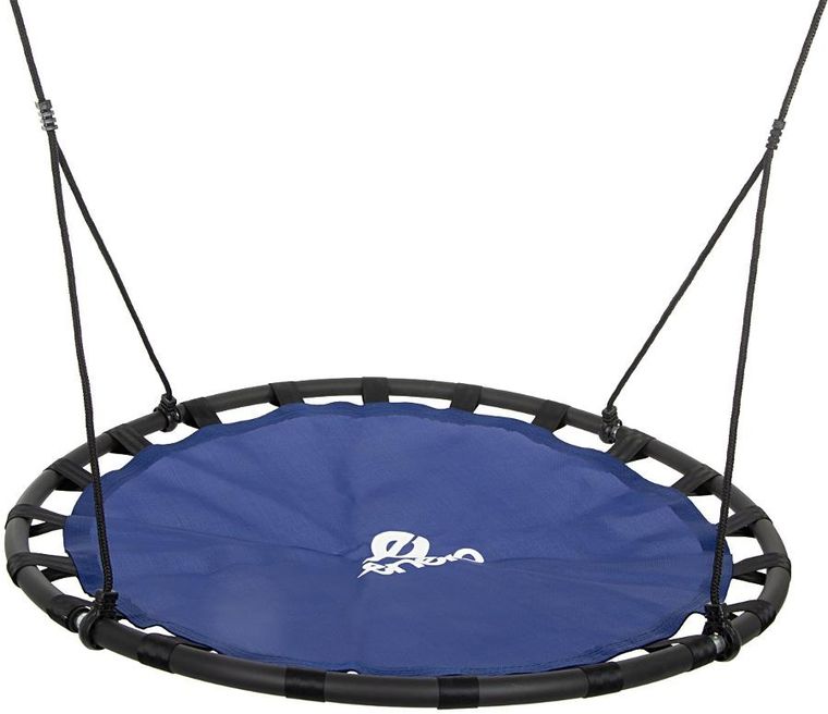 Enero, huśtawka ogrodowa, bocianie gniazdo, 120 cm, niebieska