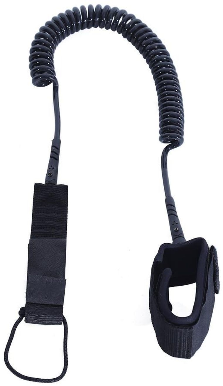 Enero, linka zabezpieczająca do deski SUP, czarna, 9 stóp