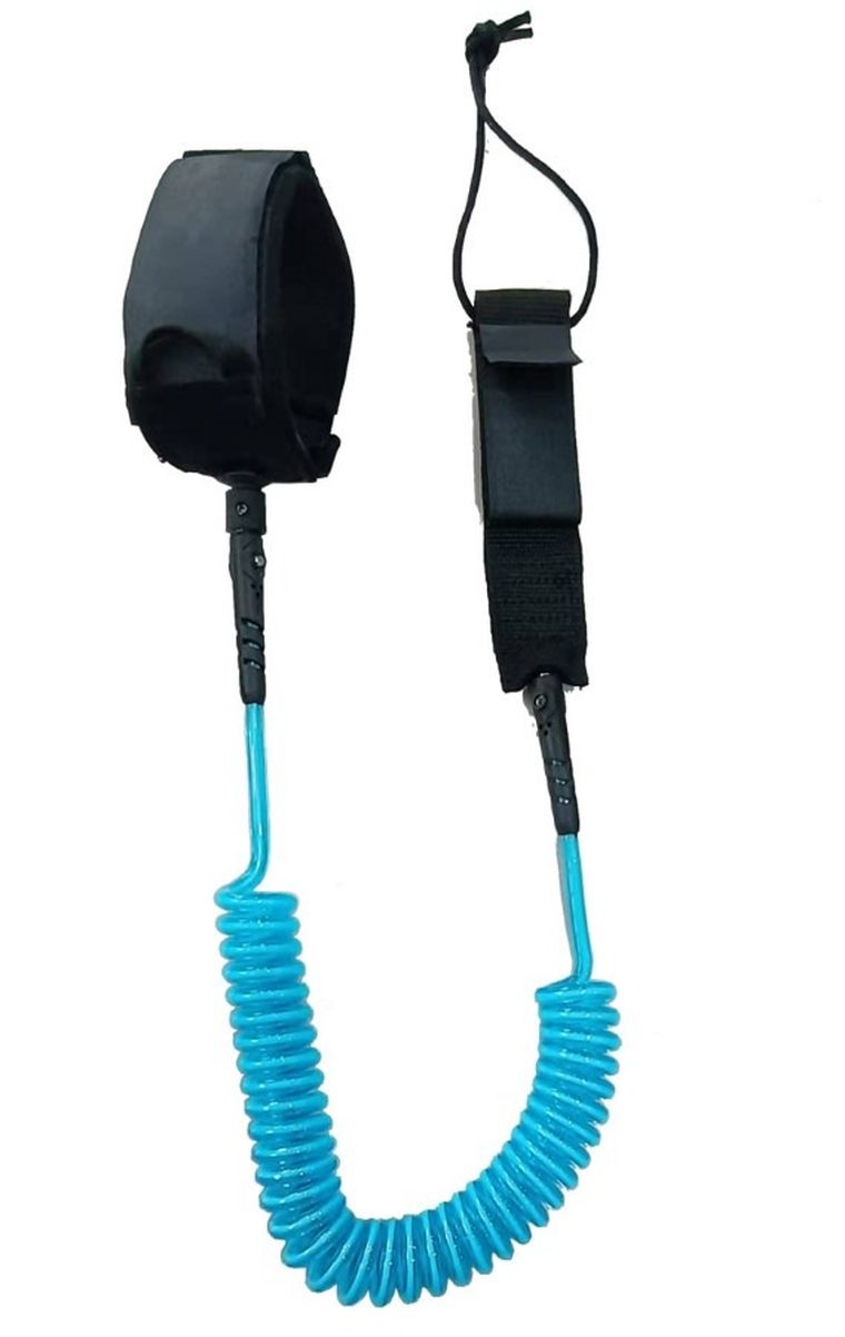 Enero, linka zabezpieczająca do deski SUP, niebieska, 10 stóp