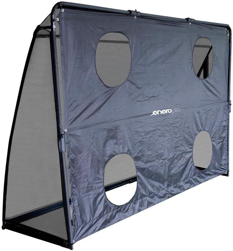 Enero, Pro, bramka piłkarska z siatką i tarczą strzelecką, 240-160-80 cm