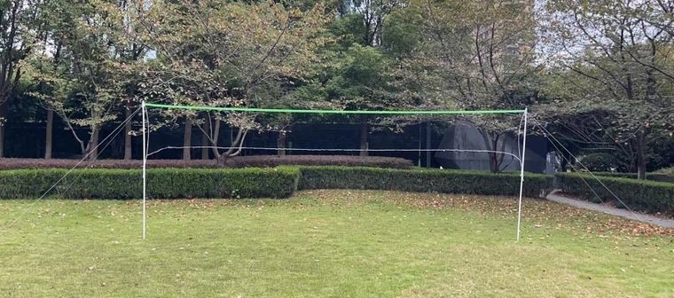 Enero, siatka do badmintona ze słupkami, 609-220 cm