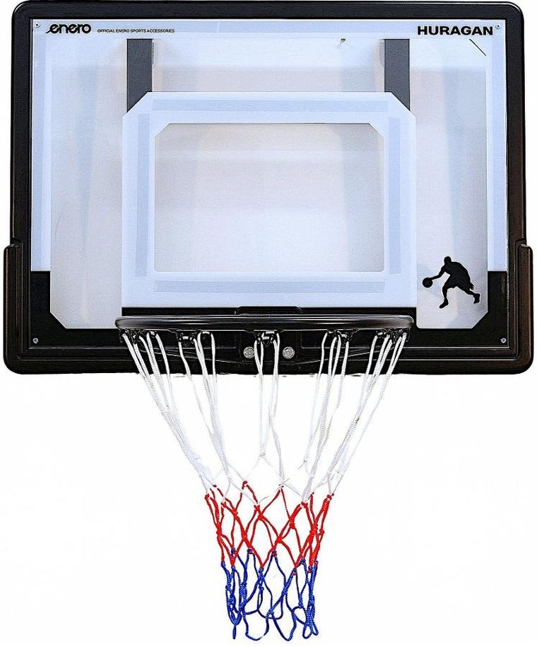 Enero, tablica do koszykówki, 82-58 cm, z obręczą 38 cm