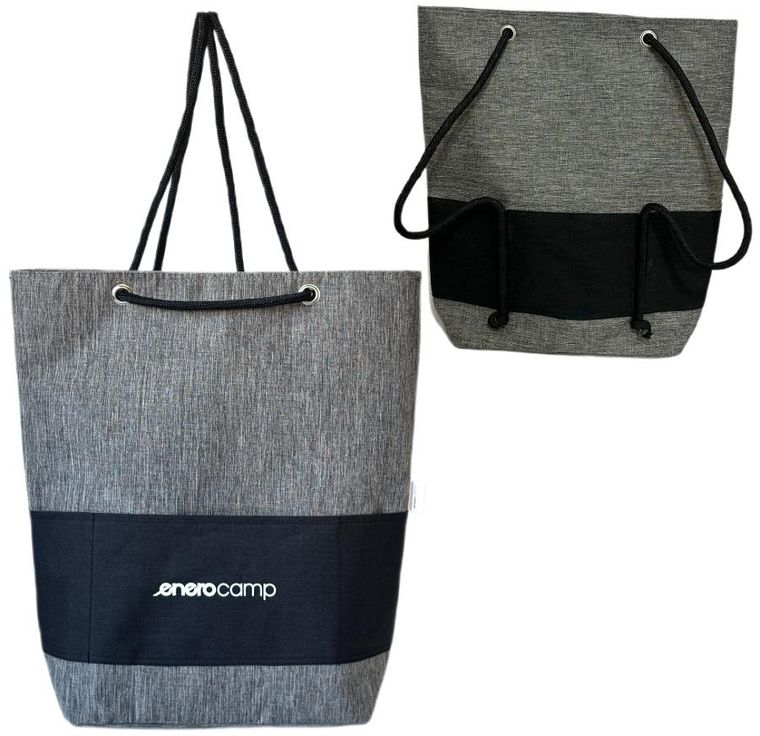 Enero, torba termiczna, plecak 2w1, szara, 41-14-45 cm