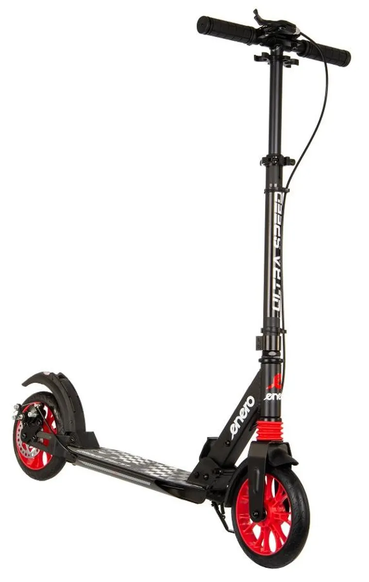 Enero, Ultra Speed, hulajnoga, czarna, 200 mm