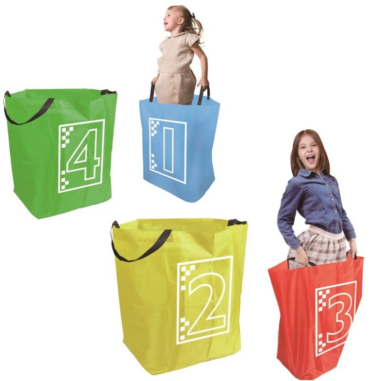 Enero, zestaw animacyjny, worki do skakania, 4 szt.