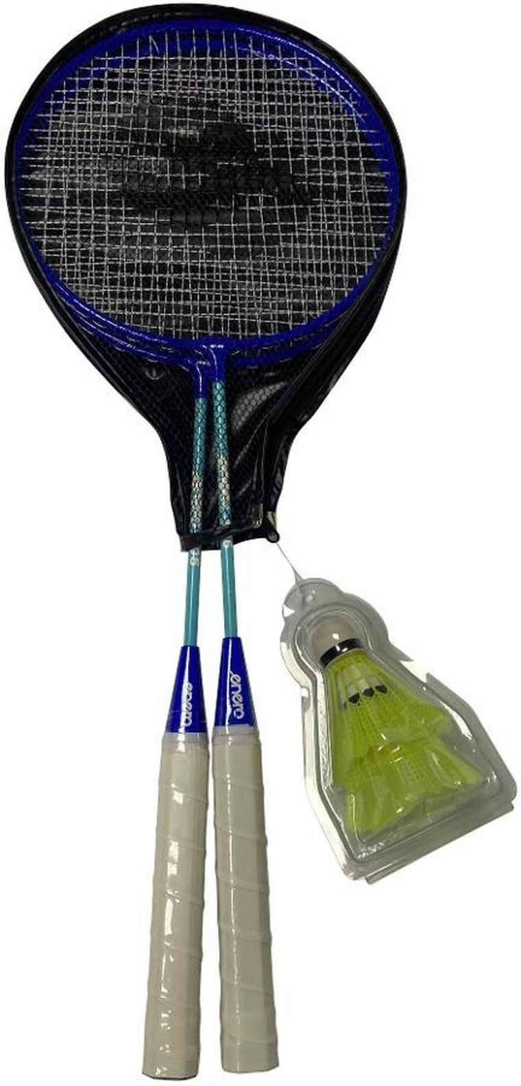 Enero, zestaw do badmintona w pokrowcu, navy blue