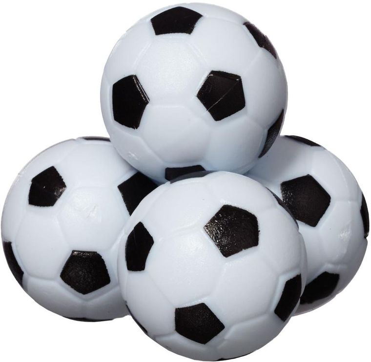 Enero, zestaw piłeczek do piłkarzyków, średnica 36mm, 4 szt.