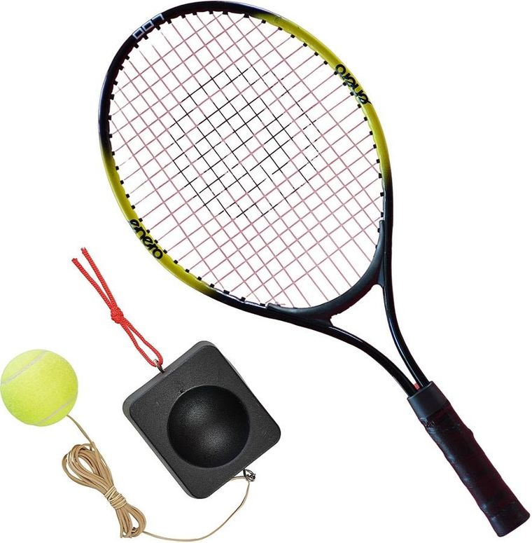 Enero, zestaw rakieta i trenażer do tenisa ziemnego