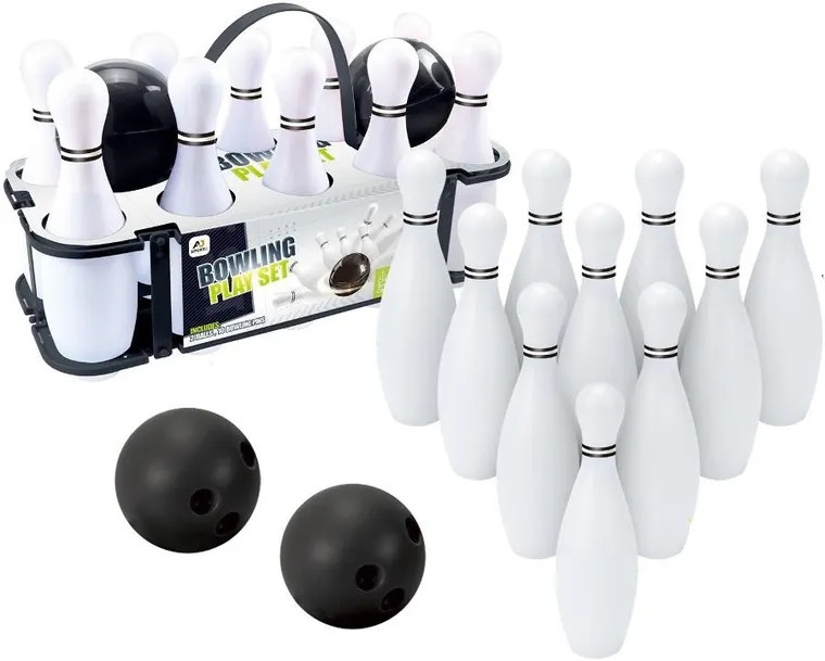 Enero, zestaw sportowy do gry w kręgle, 30 cm