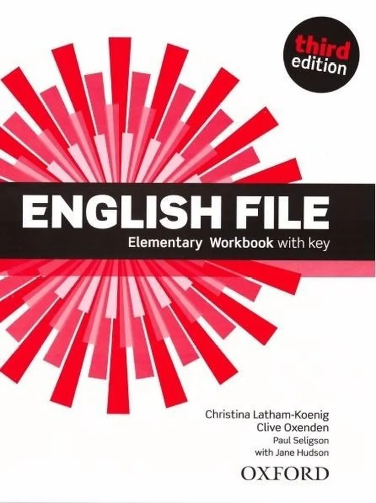 English File 3E Elementary Workbook With Key
