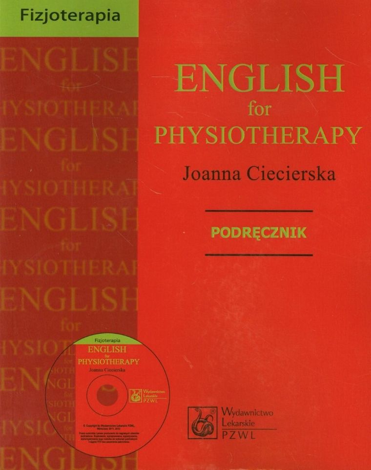 English for physiotherapy. Podręcznik + CD