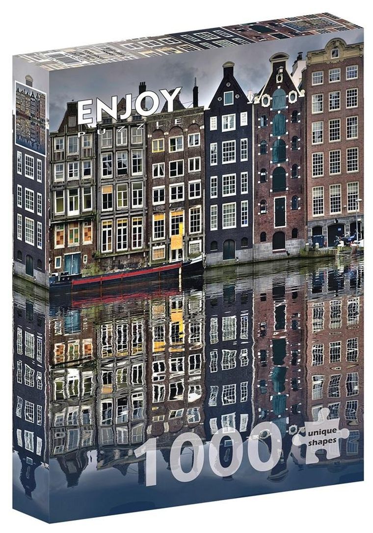 Enjoy, Amsterdam, Niderlandy, puzzle, 1000 elementów