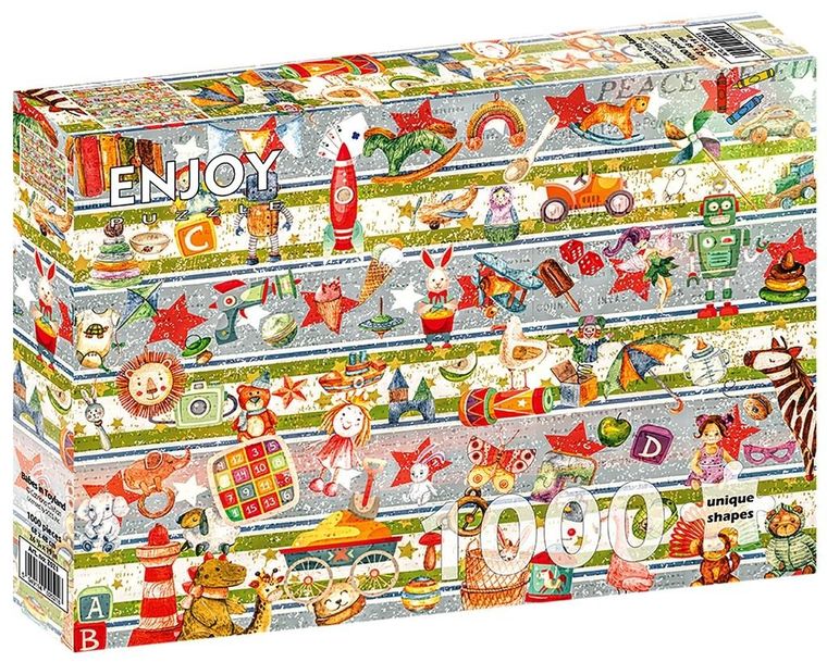 Enjoy, Kraina zabawek, puzzle, 1000 elementów