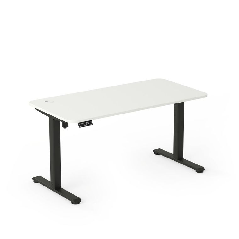 Entelo, Axio, biurko elektryczne regulowane, rozmiar 5-6, 100-60 cm, biały