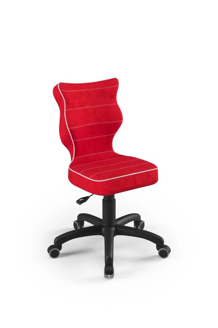 Entelo, Petit, krzesło dziecięce, wzrost 119-142 cm, czerwone