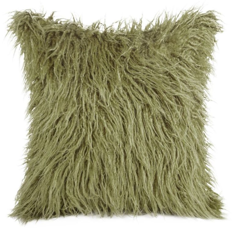 Enya, poszewka dekoracyjna z delikatnym włosem, 45-45 cm