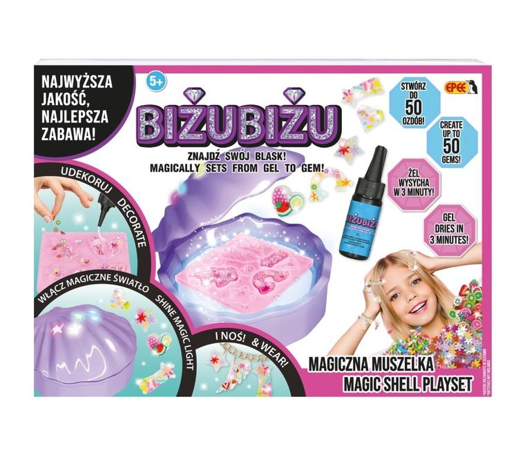 Epee, BiżuBiżu, Magiczna Muszelka, zestaw kreatywny