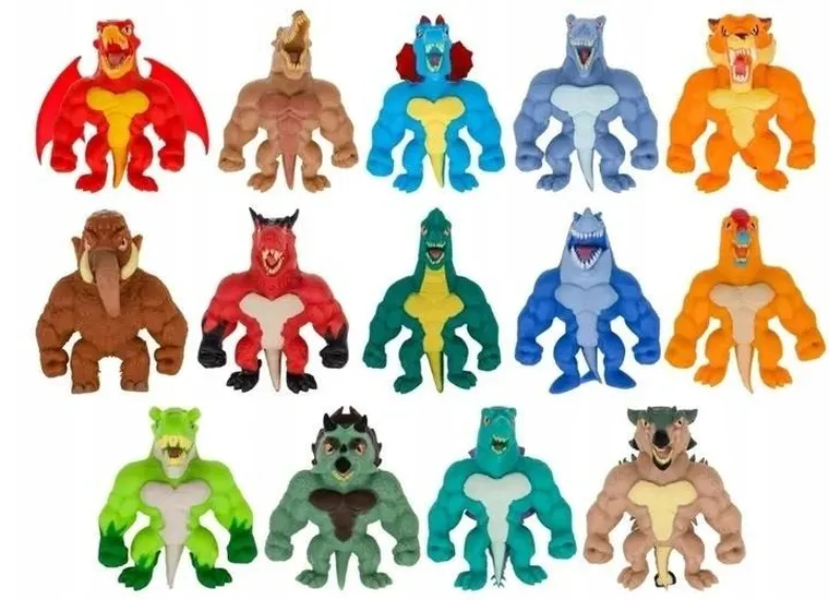 Epee, Gumostwory, Dino, figurka, 1 szt.