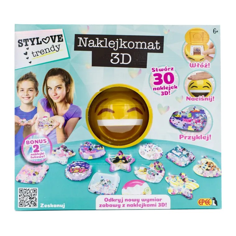 Epee, Naklejkomat 3D, zestaw do tworzenia naklejek