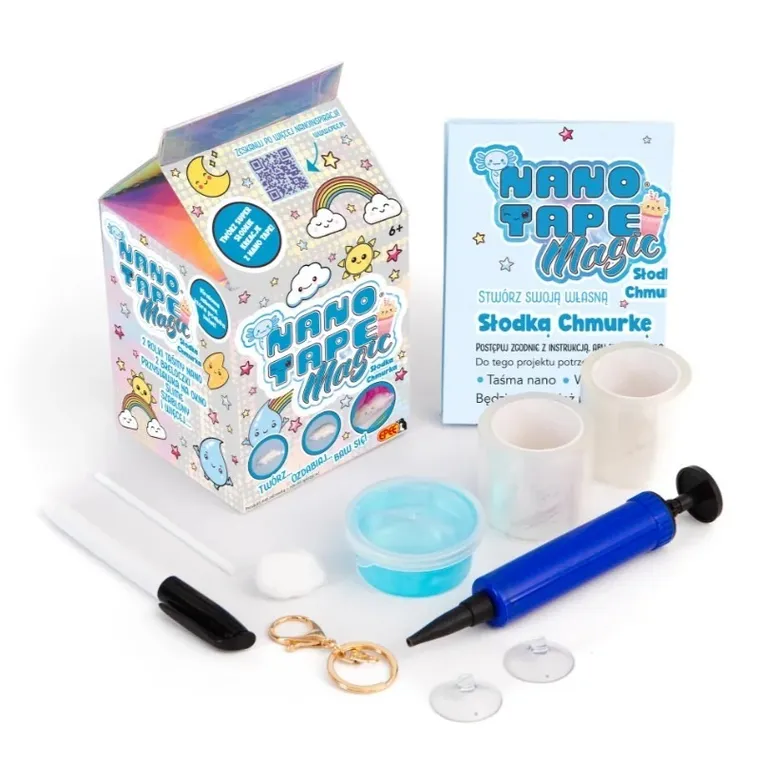 Epee, Nano Tape Magic, zestaw do tworzenia akcesoriów z taśmy nano, Cute Cloud