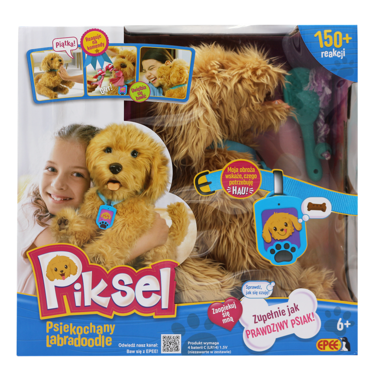 Epee, Piksel, Pies Piksel, maskotka interaktywna